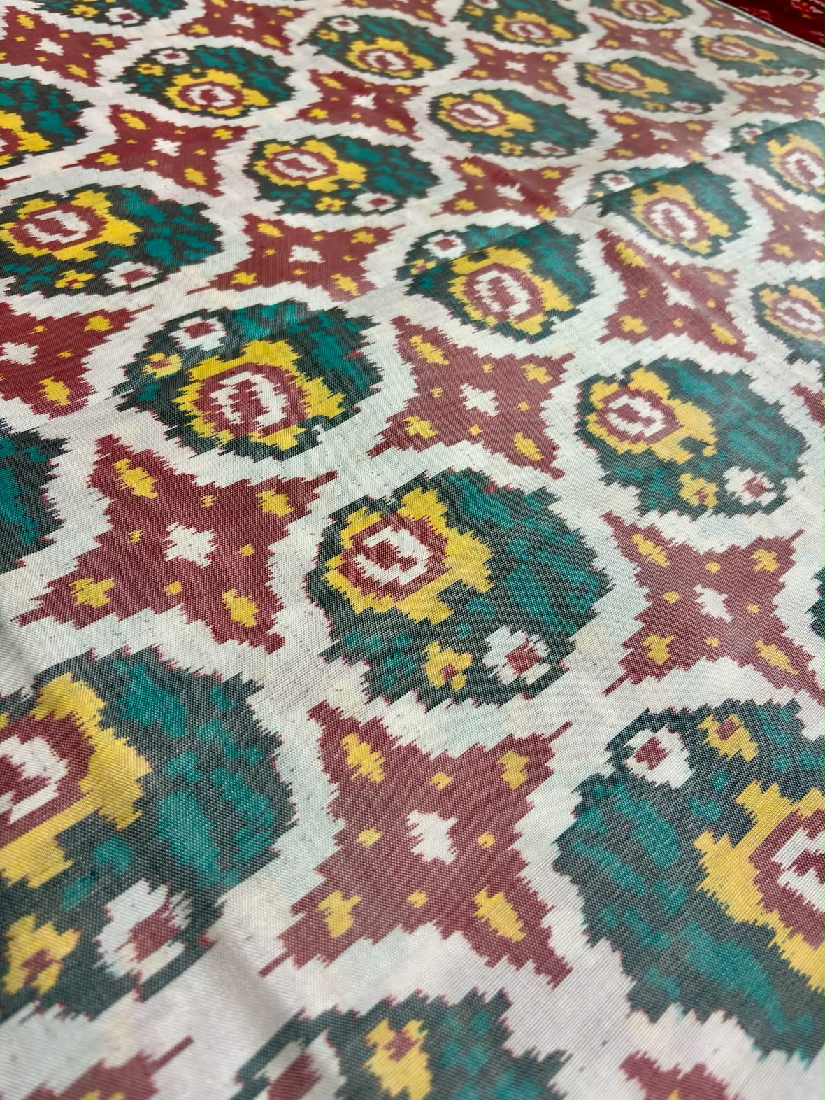 Semi ikkat patola sarees